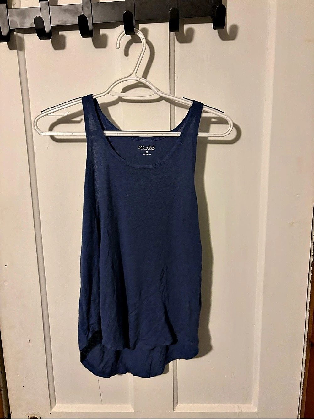 Mudd Tank Top in Blue Size Small